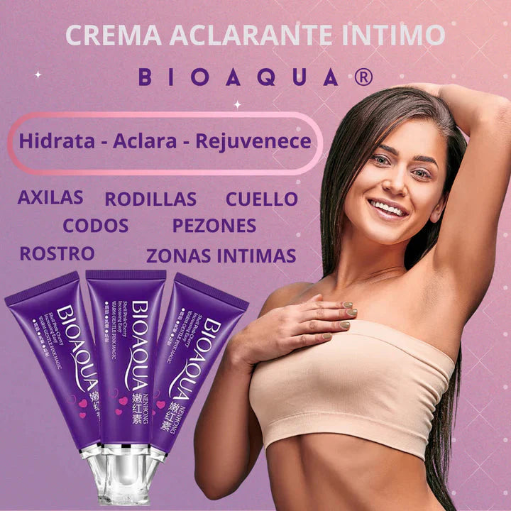 CREMA ACLARADORA Y DESPIGMENTANTE BIOAQUA